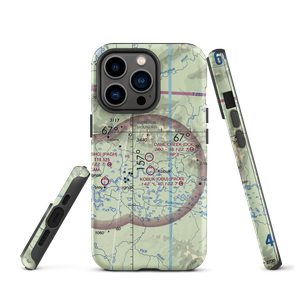 Dahl Creek Airport (DCK) VFR Sectional  Tough iPhone Case