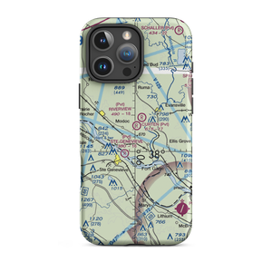 Dale Curten Farm Airport (37LL) VFR Sectional  Tough iPhone Case
