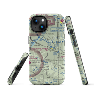 Dale Delight Airport (Y16) VFR Sectional  Tough iPhone Case