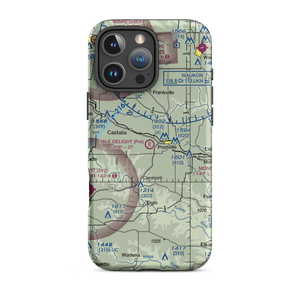 Dale Delight Airport (Y16) VFR Sectional  Tough iPhone Case