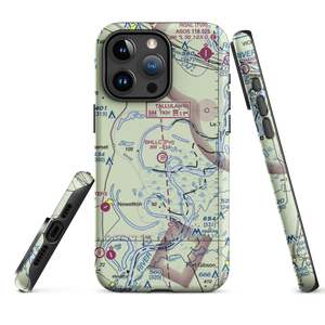 Dale Landing Strip (MS45) VFR Sectional  Tough iPhone Case