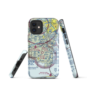 Dale O. Galer Aerodrome (2AL6) VFR Sectional  Tough iPhone Case