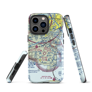 Dale O. Galer Aerodrome (2AL6) VFR Sectional  Tough iPhone Case