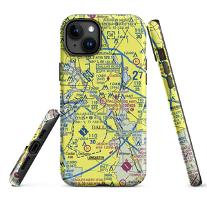 Dallas Cbd Vertiport Heliport (49T) VFR Sectional  Tough iPhone Case