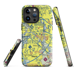 Dallas Cbd Vertiport Heliport (49T) VFR Sectional  Tough iPhone Case