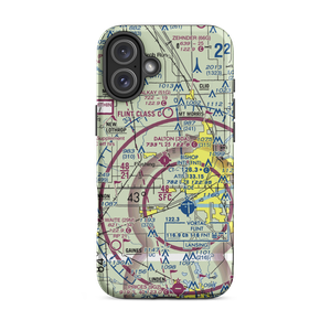 Dalton Airport (3DA) VFR Sectional  Tough iPhone Case