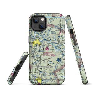 Dalton Municipal Airport (DNN) VFR Sectional  Tough iPhone Case