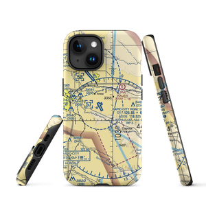 Dan's Airport (4SD4) VFR Sectional  Tough iPhone Case