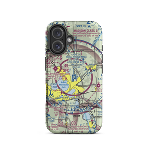 Dane County Regional Truax Field (MSN) VFR Sectional  Tough iPhone Case