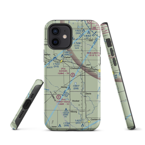 Dangel Airport (2SD7) VFR Sectional  Tough iPhone Case