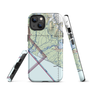 Dangerous River Airport (A70) VFR Sectional  Tough iPhone Case