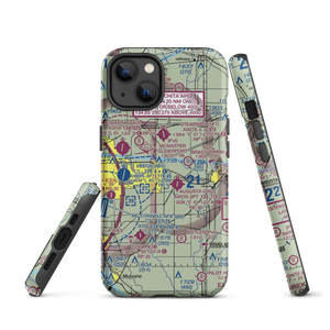 Daniel's Landing Airport (13KS) VFR Sectional  Tough iPhone Case