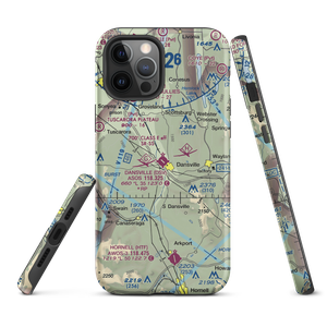 Dansville Municipal Airport (DSV) VFR Sectional  Tough iPhone Case