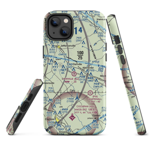 Danville Airpark (7GA4) VFR Sectional  Tough iPhone Case