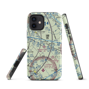 Danville Airpark (7GA4) VFR Sectional  Tough iPhone Case