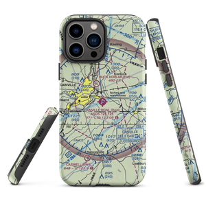 Danville Regional Airport (DAN) VFR Sectional  Tough iPhone Case