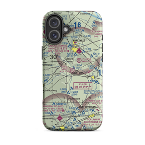 Darby Airport (OH93) VFR Sectional  Tough iPhone Case