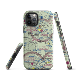 Darby Airport (OH93) VFR Sectional  Tough iPhone Case