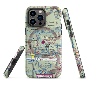 Darke County Airport (VES) VFR Sectional  Tough iPhone Case