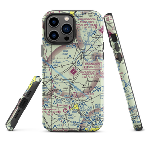 Darlington County Airport (UDG) VFR Sectional  Tough iPhone Case