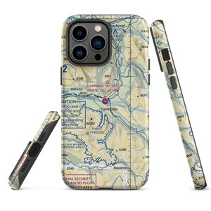 Darrington Municipal Airport (1S2) VFR Sectional  Tough iPhone Case