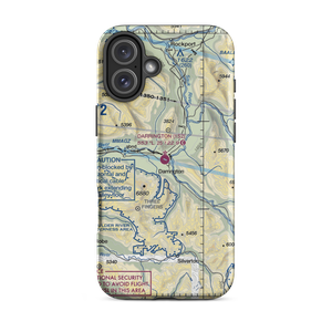 Darrington Municipal Airport (1S2) VFR Sectional  Tough iPhone Case