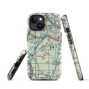 Daugherty Field (II75) VFR Sectional  Tough iPhone Case