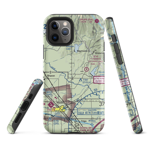 Daulton Airport (77CA) VFR Sectional  Tough iPhone Case