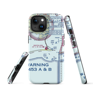 Dauphin Island Airport (4R9) VFR Sectional  Tough iPhone Case