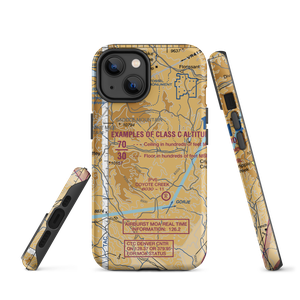 Dave Nash Ranch Airport (7CO1) VFR Sectional  Tough iPhone Case