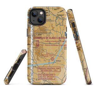 Dave Nash Ranch Airport (7CO1) VFR Sectional  Tough iPhone Case