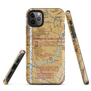 Dave Nash Ranch Airport (7CO1) VFR Sectional  Tough iPhone Case