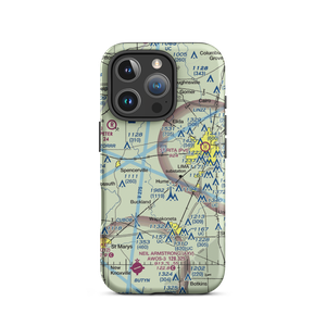 Dave Rice Ultralightport (OH91) VFR Sectional  Tough iPhone Case