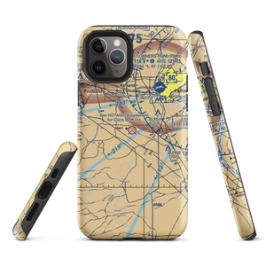 Davenport Airport (NM39) VFR Sectional  Tough iPhone Case