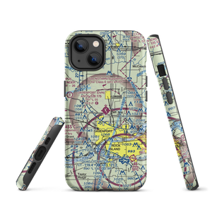 Davenport Municipal Airport (DVN) VFR Sectional  Tough iPhone Case