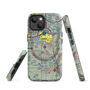 David Jay Perry Airport (1K4) VFR Sectional  Tough iPhone Case