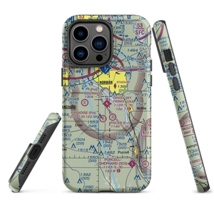 David Jay Perry Airport (1K4) VFR Sectional  Tough iPhone Case