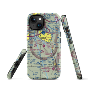 David Jay Perry Airport (1K4) VFR Sectional  Tough iPhone Case