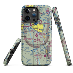 David Jay Perry Airport (1K4) VFR Sectional  Tough iPhone Case