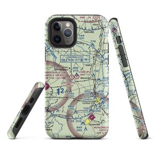 David Lowe Airport (80KY) VFR Sectional  Tough iPhone Case