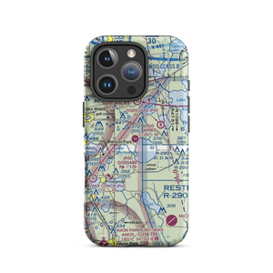 David Wine's Airstrip (62FL) VFR Sectional  Tough iPhone Case