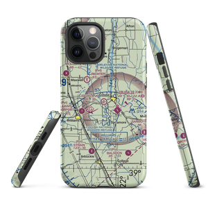 Davis Airport (67CL) VFR Sectional  Tough iPhone Case