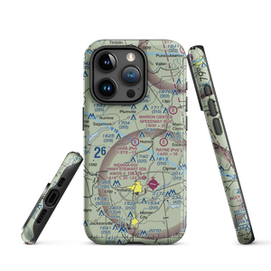 Davis Airport (PN08) VFR Sectional  Tough iPhone Case