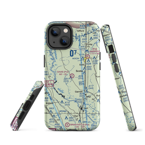 Davis Airport (SC12) VFR Sectional  Tough iPhone Case