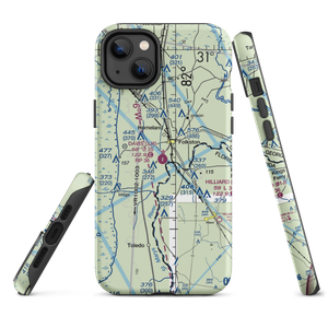 Davis Field (3J6) VFR Sectional  Tough iPhone Case