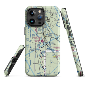 Davis Field (3J6) VFR Sectional  Tough iPhone Case