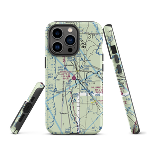 Davis Field (3J6) VFR Sectional  Tough iPhone Case