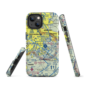 Davis Field (MS62) VFR Sectional  Tough iPhone Case