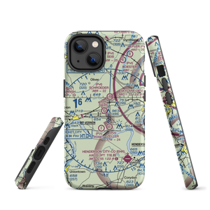 Davis Field Ultralightport (03II) VFR Sectional  Tough iPhone Case