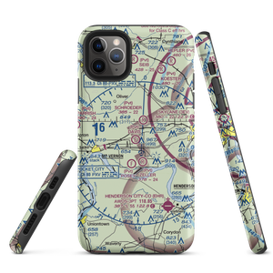 Davis Field Ultralightport (03II) VFR Sectional  Tough iPhone Case